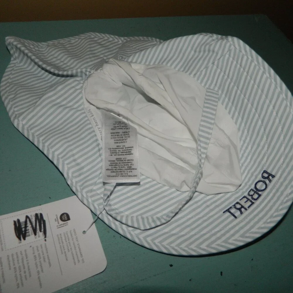 Pottery Barn Kids MIni Stripe Sun Hat 